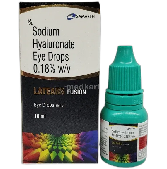 latears fusion eye drops 10 ml